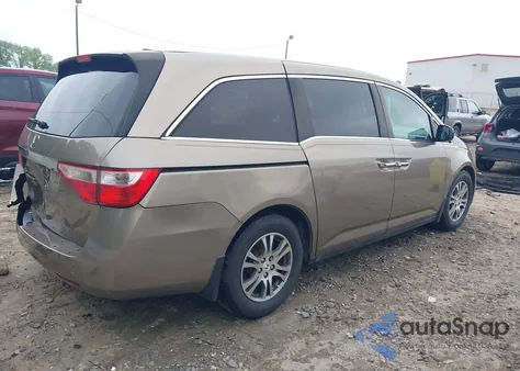 2012 Honda Odyssey Ex-L z USA, uszkodzony, nr VIN 5FNRL5H66CB022563